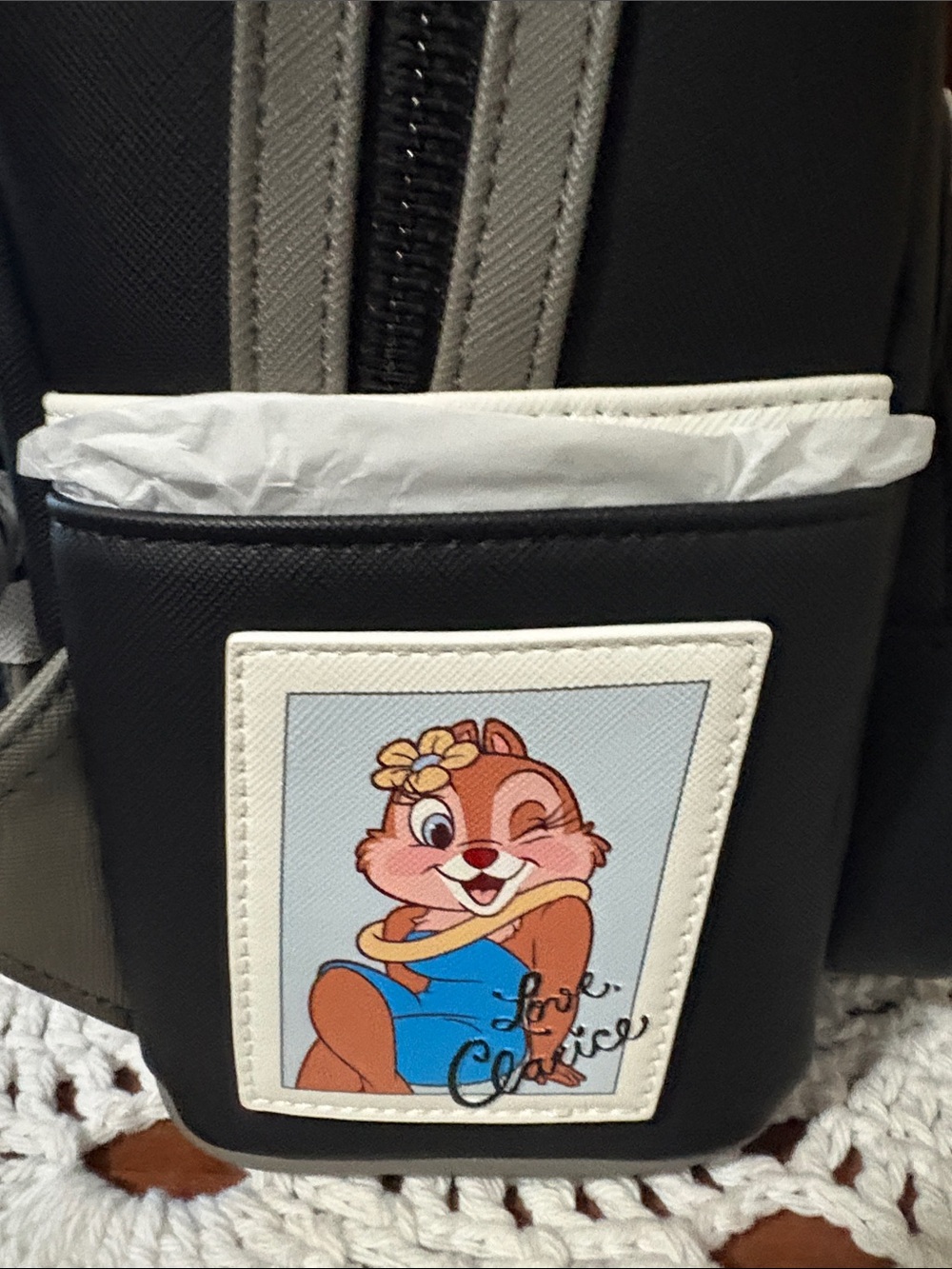 Loungefly Disney Chip 'n' Dale Backpack NWT - Picture 5 of 8